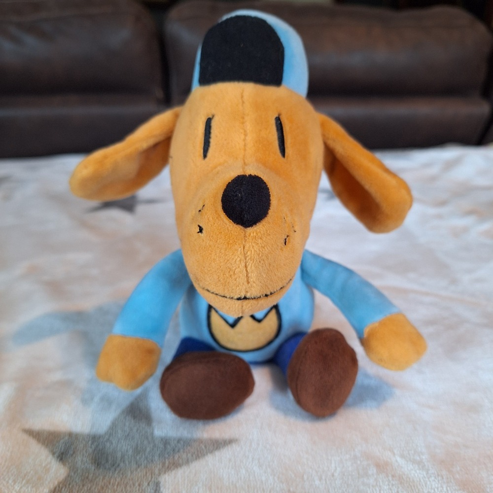 Dog Man Plush 9" Stuffed Animal MerryMakers Scholastic Book Character Companion